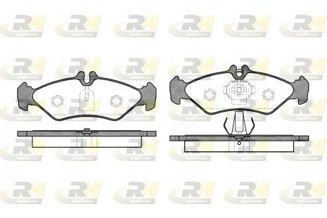 Комплект гальмівних колодок для VW LT/MB SPRINTER, ROAD HOUSE (257900)