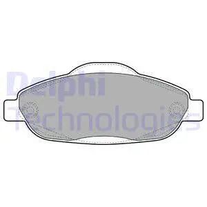 Комплект тормозных колодок PEUGEOT 308, PEUGEOT 3008, DELPHI (LP2070)