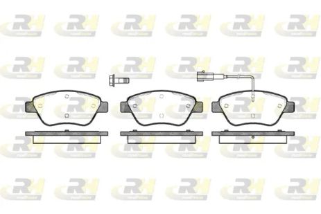 Комплект тормозных колодок SEAT LEON, PEUGEOT BIPPER, AUDI TT, ROAD HOUSE (285801)