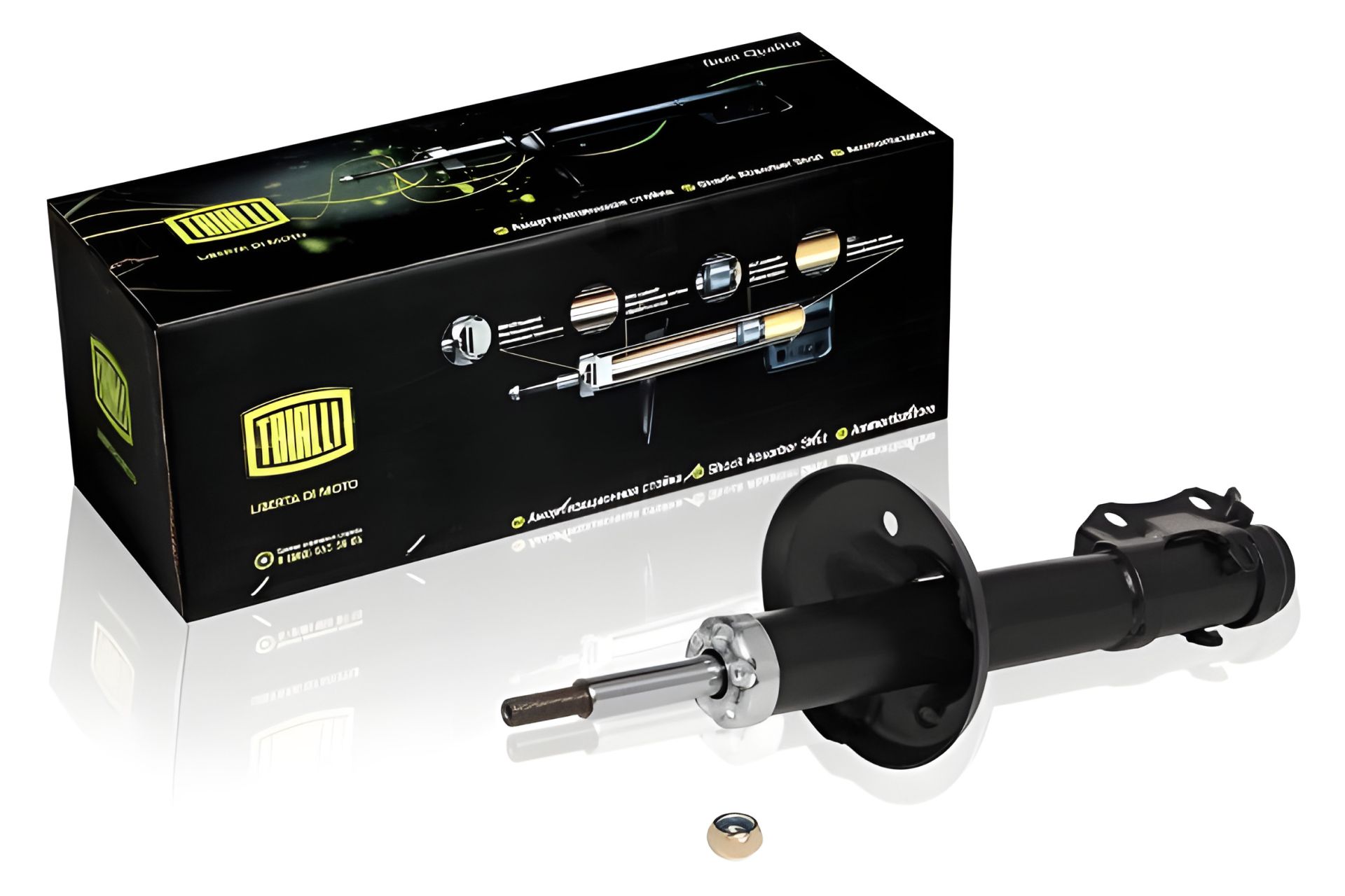 Амортизатор для CHERY COWIN, VW CADDY, SEAT IBIZA от TRIALLI (AH18063) Амортизатор для CHERY COWIN, VW CADDY, SEAT IBIZA от TRIALLI (AH18063)