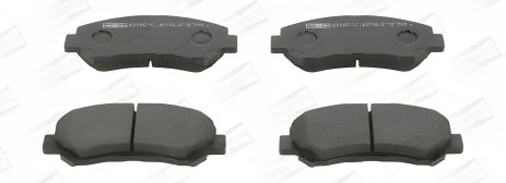 Комплект колодок гальмівних SUZUKI KIZASHI, NISSAN X-TRAIL, JUKE NISSAN, CHAMPION (573379CH) Комплект колодок гальмівних SUZUKI KIZASHI, NISSAN X-TRAIL, JUKE NISSAN, CHAMPION (573379CH)