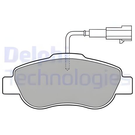 Тормозные колодки комплект FORD KA, FIAT 500, FIAT PANDA, DELPHI (LP2014) Тормозные колодки комплект FORD KA, FIAT 500, FIAT PANDA, DELPHI (LP2014)
