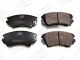 Комплект гальмівних колодок CHEVROLET MALIBU, SAAB 9-5, OPEL ASTRA, CHAMPION (573270CH)