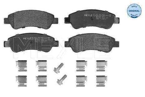 Комплект гальмівних колодок FIAT DUCATO, PEUGEOT BOXER, CITROËN JUMPER, MEYLE (0252446519)