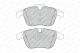 Комплект тормозных колодок FERODO для LAND ROVER, VOLVO S60, FORD S-MAX (FDB1897W)