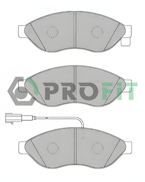 Тормозных колодок комплект FIAT DUCATO, PEUGEOT BOXER, CITROËN JUMPER, PROFIT (50001923) Тормозных колодок комплект FIAT DUCATO, PEUGEOT BOXER, CITROËN JUMPER, PROFIT (50001923)