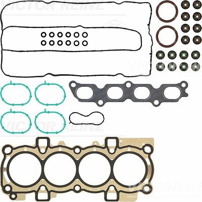 Комплект прокладок ГБЦ FORD GRAND, FORD FIESTA, FORD ECOSPORT, VICTOR REINZ (023757501)