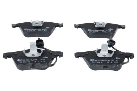 Комплект гальмівних колодок SEAT EXEO, AUDI A4, AUDI A6, ATE (13047072012)