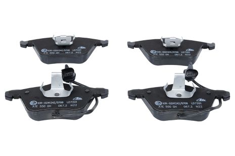 Комплект гальмівних колодок SEAT EXEO, AUDI A4, AUDI A6, ATE (13047072012)