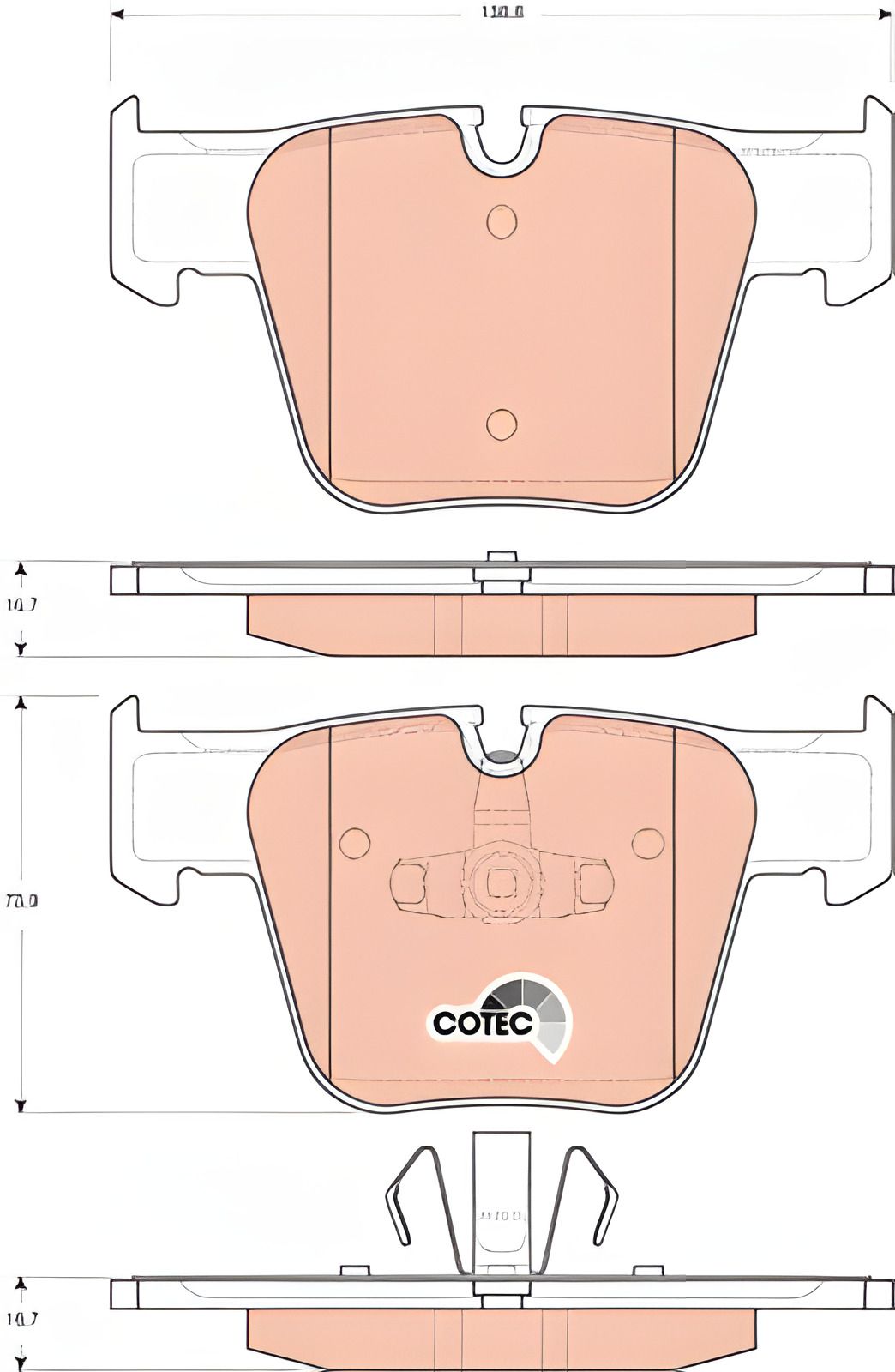 Комплект тормозных колодок MB S-CLASS, TRW (GDB1674) Комплект тормозных колодок MB S-CLASS, TRW (GDB1674)