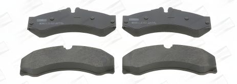 Комплект тормозных колодок для VW LT, MB SPRINTER и MB VARIO от CHAMPION (573731CH)