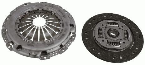 Комплект сцепления SEAT ALHAMBRA, FORD GALAXY, VW SHARAN, SACHS (3000950510)