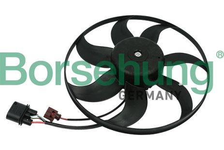 Вентилятор охолодження радіатора SKODA SUPERB, SEAT IBIZA, AUDI A1, BORSEHUNG (B11499)