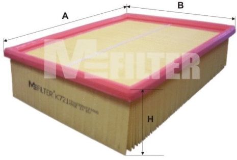 Фильтр воздушный SEAT EXEO, Audi A4 01-08, M-FILTER (K721)