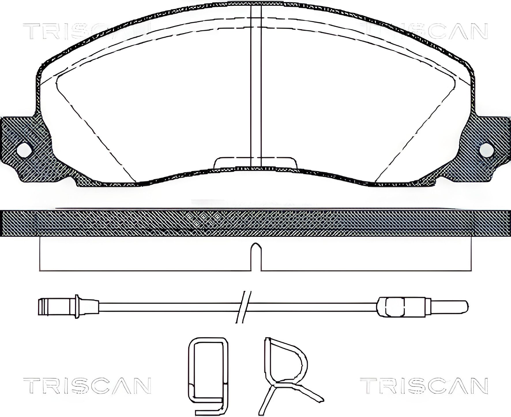 Тормозные колодки комплект для OPEL ARENA, RENAULT TRAFIC, RENAULT 30, TRISCAN (811025846) Тормозные колодки комплект для OPEL ARENA, RENAULT TRAFIC, RENAULT 30, TRISCAN (811025846)