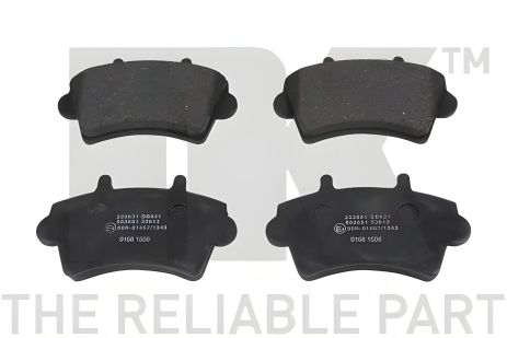 Гальмівних колодок комплект NISSAN INTERSTAR, OPEL MOVANO, RENAULT MASTER, NK (223631) Гальмівних колодок комплект NISSAN INTERSTAR, OPEL MOVANO, RENAULT MASTER, NK (223631)