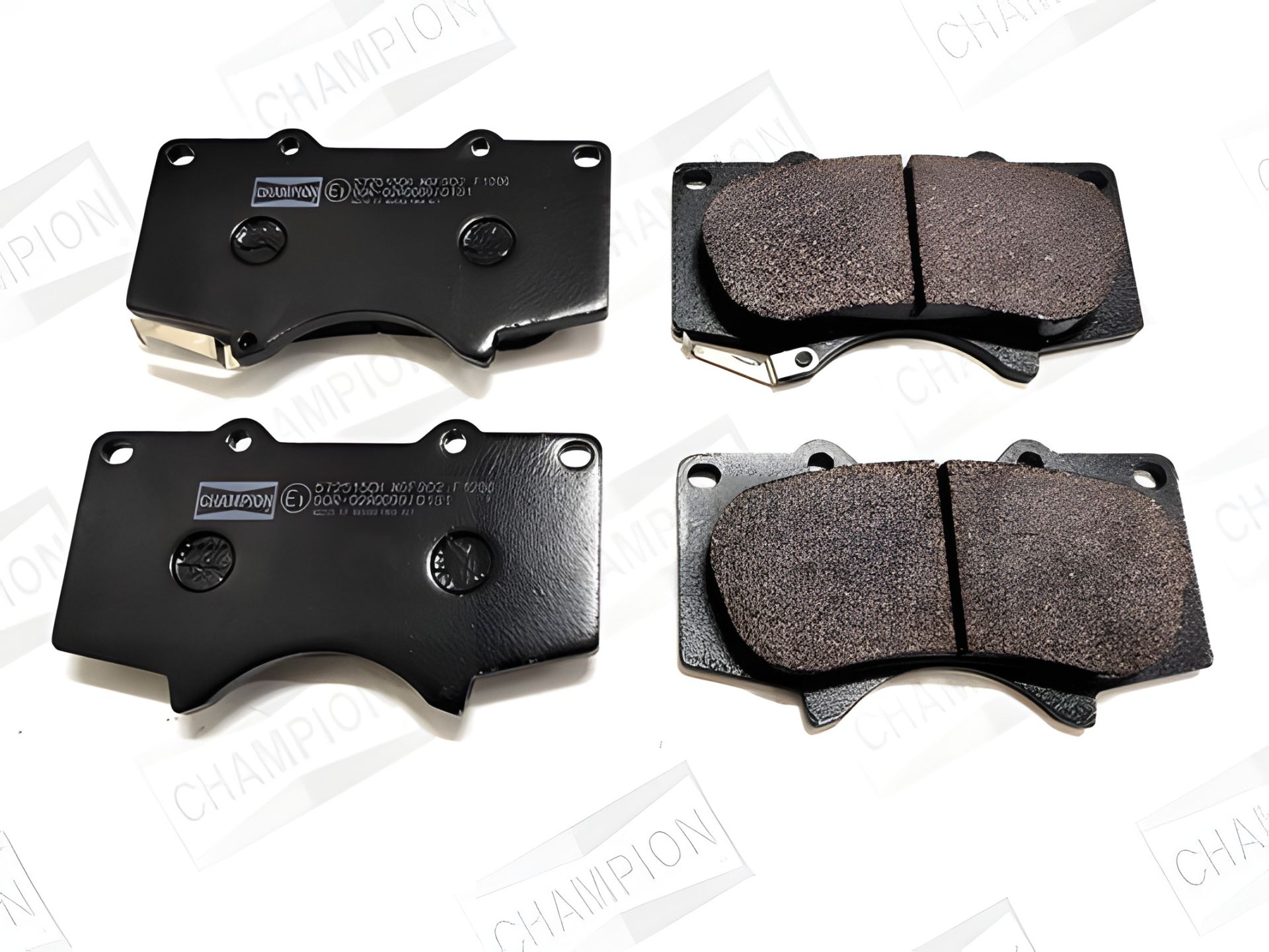 Комплект гальмівних колодок для LEXUS GX, MITSUBISHI PAJERO, TOYOTA LAND CRUISER, CHAMPION (572515CH) Комплект гальмівних колодок для LEXUS GX, MITSUBISHI PAJERO, TOYOTA LAND CRUISER, CHAMPION (572515CH)