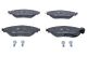 Комплект гальмівних колодок SKODA OCTAVIA, VW GOLF, AUDI A3, ATE (13047026172)