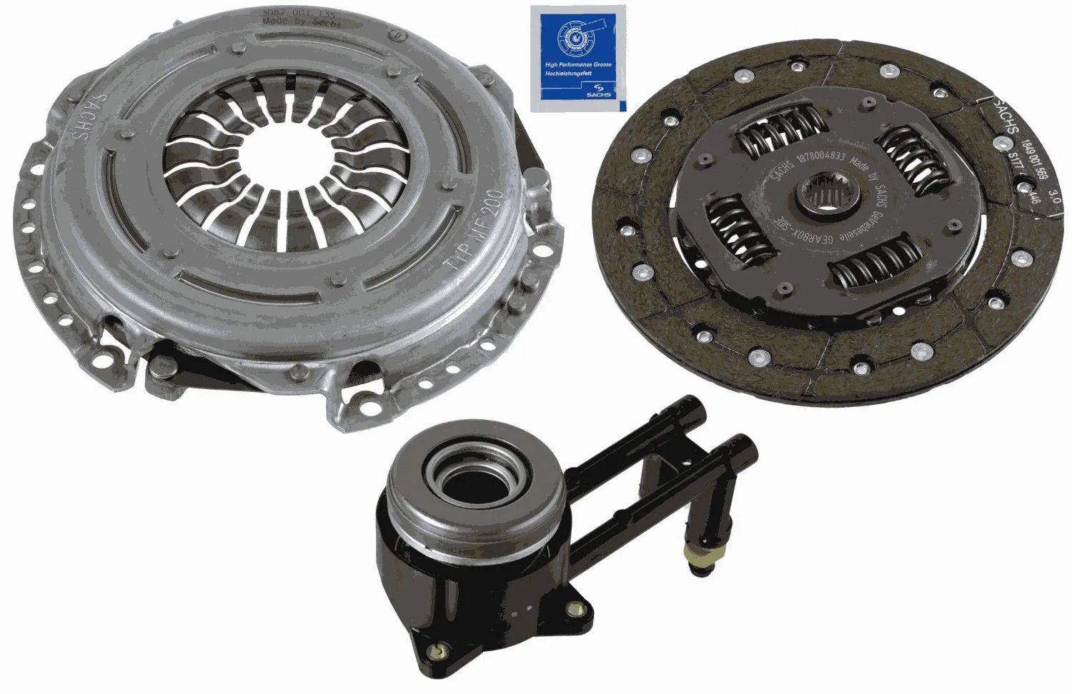 Комплект сцепления FORD ASIA, FORD KA+, FORD B-MAX, SACHS (3000990314) Комплект сцепления FORD ASIA, FORD KA+, FORD B-MAX, SACHS (3000990314)