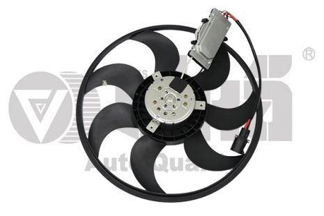 Вентилятор охлаждения радиатора AUDI Q7, VW TOUAREG, VIKA (99591409001)