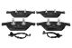 Комплект гальмівних колодок AUDI Q5, AUDI A8, ATE (13046072812)