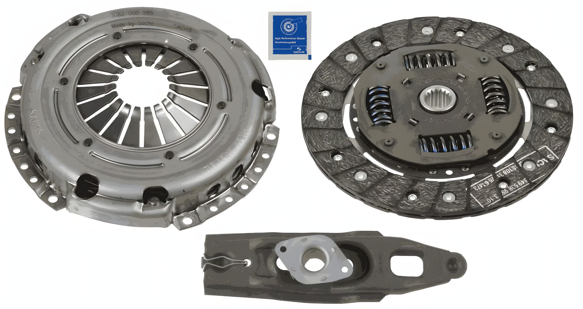 Комплект сцепления SMART FORTWO, SMART FORFOUR, SACHS (3000951097) Комплект сцепления SMART FORTWO, SMART FORFOUR, SACHS (3000951097)