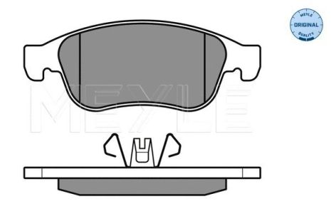 Комплект гальмівних колодок для DACIA DUSTER, RENAULT CLIO, RENAULT MEGANE, MEYLE (0252491418) Комплект гальмівних колодок для DACIA DUSTER, RENAULT CLIO, RENAULT MEGANE, MEYLE (0252491418)