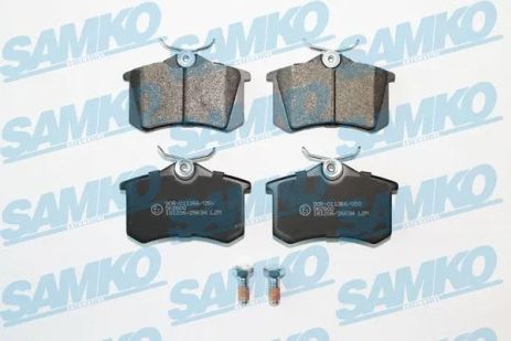 Комплект гальмівних колодок LANCIA PHEDRA, PEUGEOT 2008, SKODA OCTAVIA, SAMKO (5SP634)