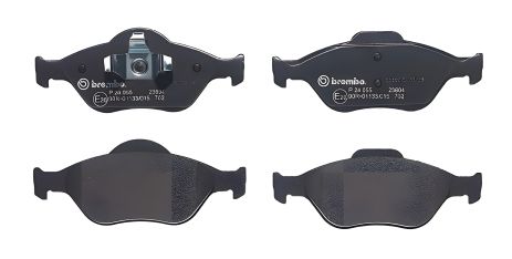 Комплект тормозных колодок для MAZDA 121, FORD FIESTA, FORD FUSION от BREMBO (P24055)