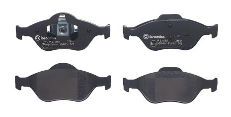 Колодки гальмівні MAZDA 121, FORD FIESTA, FORD FUSION, BREMBO (P24055) Колодки гальмівні MAZDA 121, FORD FIESTA, FORD FUSION, BREMBO (P24055)