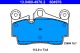 Комплект тормозных колодок AUDI Q7, VW TOUAREG, PORSCHE CAYENNE, ATE (13046049762)