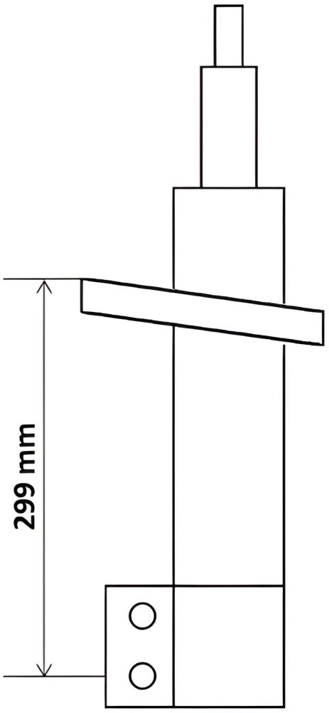 Амортизатор для OPEL VIVARO, TOYOTA PROACE, PEUGEOT EXPERT, KAYABA (3348084)