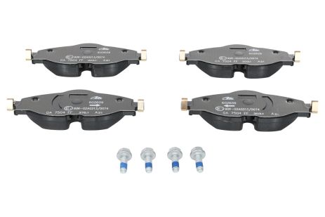 Комплект гальмівних колодок AUDI A1, SKODA KAROQ, VW CADDY, ATE (13046026092)