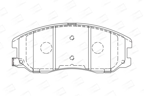 Гальмівних колодок комплект DAEWOO WINSTORM, CHEVROLET CAPTIVA, OPEL ANTARA, CHAMPION (572570CH) Гальмівних колодок комплект DAEWOO WINSTORM, CHEVROLET CAPTIVA, OPEL ANTARA, CHAMPION (572570CH)