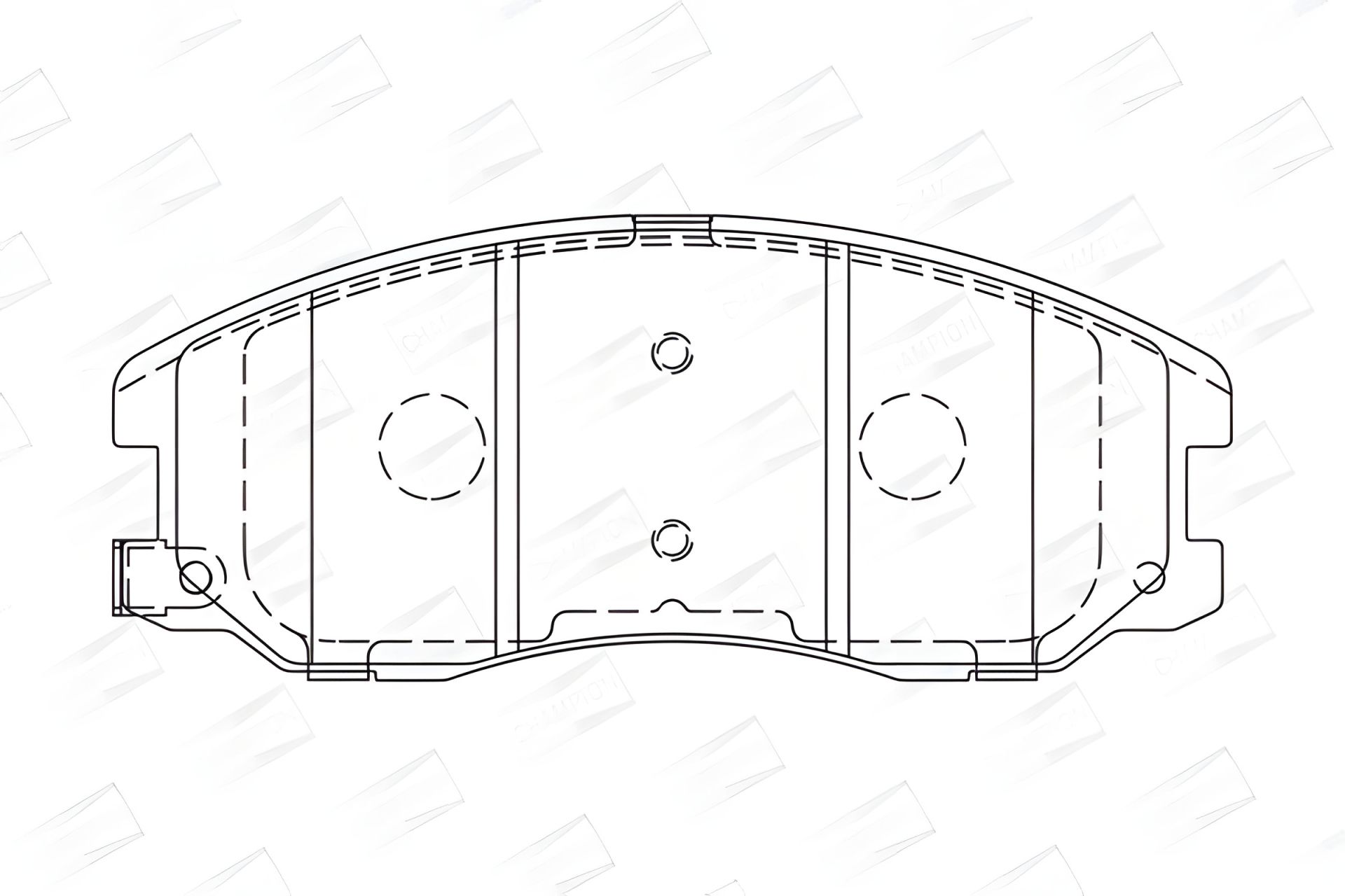 Гальмівних колодок комплект DAEWOO WINSTORM, CHEVROLET CAPTIVA, OPEL ANTARA, CHAMPION (572570CH) Гальмівних колодок комплект DAEWOO WINSTORM, CHEVROLET CAPTIVA, OPEL ANTARA, CHAMPION (572570CH)