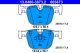 Комплект гальмівних колодок BMW 3, BMW 4, ATE (13046038732)