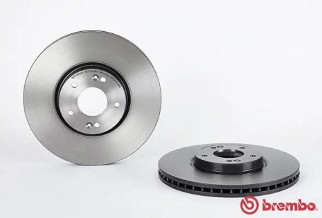 Диск гальмівний HYUNDAI SANTA, HYUNDAI ix55, BREMBO (09A60111)