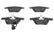 Комплект гальмівних колодок VW GOLF, SEAT LEON, AUDI TT, ATE (13046072272)