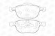 Комплект тормозных колодок FORD TOURNEO, FORD TRANSIT, FORD GRAND, CHAMPION (573753CH)