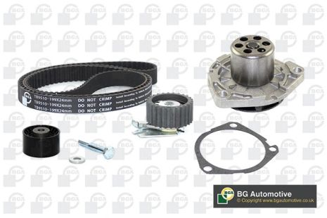 Водяний насос + комплект ГРМ CHRYSLER DELTA, JEEP RENEGADE, CHEVROLET MALIBU, BGA (TB9510CPK)