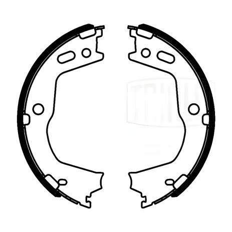 Комплект колодок стояночного тормоза HYUNDAI GENESIS, HYUNDAI SANTA, HYUNDAI GRAND, TRIALLI (GF4653) Комплект колодок стояночного тормоза HYUNDAI GENESIS, HYUNDAI SANTA, HYUNDAI GRAND, TRIALLI (GF4653)