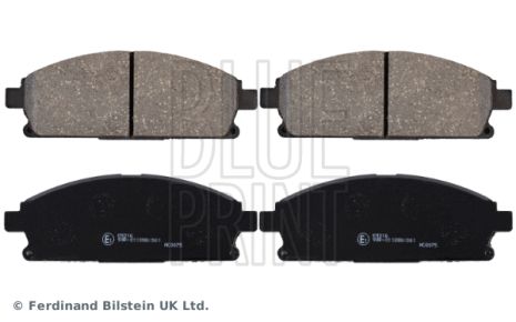 Комплект тормозных колодок NISSAN X-TRAIL, BLUE PRINT (ADN142115)