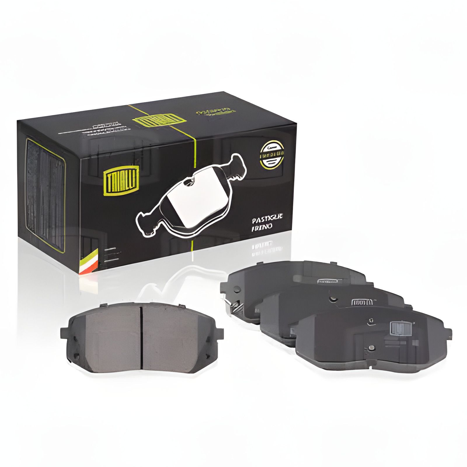 Комплект гальмівних колодок HYUNDAI ix35, KIA SPORTAGE, KIA CARENS, TRIALLI PF0817 Комплект гальмівних колодок HYUNDAI ix35, KIA SPORTAGE, KIA CARENS, TRIALLI PF0817