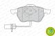 Комплект гальмівних колодок для SEAT EXEO, SKODA SUPERB, VW PASSAT, FERODO (FDB1323) Комплект гальмівних колодок для SEAT EXEO, SKODA SUPERB, VW PASSAT, FERODO (FDB1323)