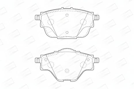 Комплект гальмівних колодок CHAMPION (573622CH) для OPEL ASTRA, PEUGEOT 308, CITROËN C5 Комплект гальмівних колодок CHAMPION (573622CH) для OPEL ASTRA, PEUGEOT 308, CITROËN C5