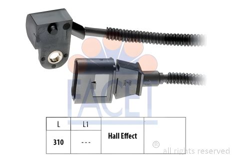 Датчик фаз розподвалу для CHRYSLER SEBRING, DODGE JOURNEY, JEEP PATRIOT, FACET (90456) Датчик фаз розподвалу для CHRYSLER SEBRING, DODGE JOURNEY, JEEP PATRIOT, FACET (90456)