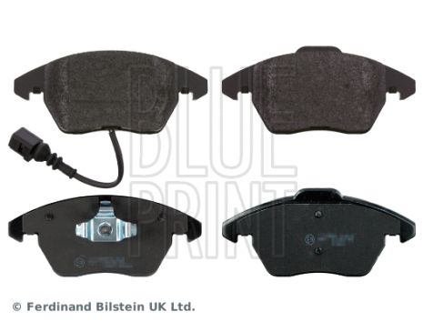 Комплект гальмівних колодок SKODA FABIA, SEAT TOLEDO, AUDI A1, BLUE PRINT (ADV184204)