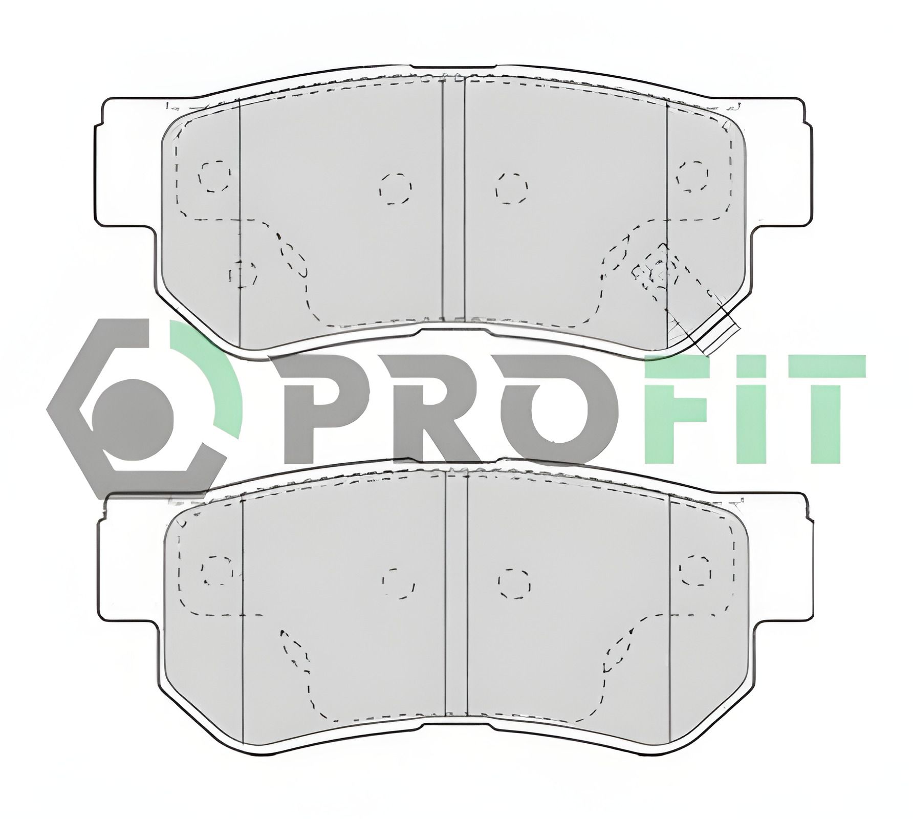 Комплект тормозных колодок KIA MAGENTIS, HYUNDAI ELANTRA, HYUNDAI SONATA, PROFIT (50001606) Комплект тормозных колодок KIA MAGENTIS, HYUNDAI ELANTRA, HYUNDAI SONATA, PROFIT (50001606)