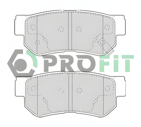 Комплект тормозных колодок KIA MAGENTIS, HYUNDAI ELANTRA, HYUNDAI SONATA, PROFIT (50001606) Комплект тормозных колодок KIA MAGENTIS, HYUNDAI ELANTRA, HYUNDAI SONATA, PROFIT (50001606)