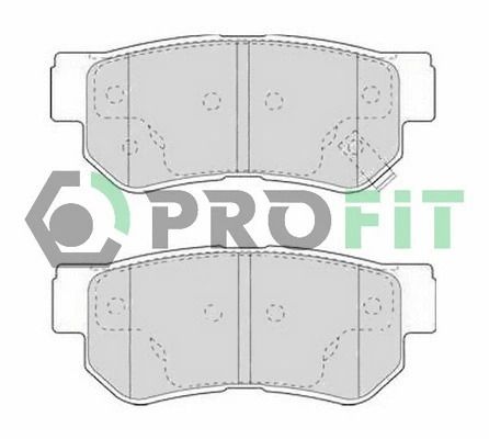 Комплект тормозных колодок KIA MAGENTIS, HYUNDAI ELANTRA, HYUNDAI SONATA, PROFIT (50001606)